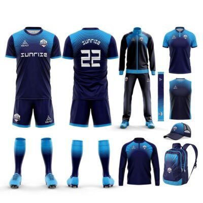 Full Team Football Kits | Complete Match & Training Jersey Shorts Socks Set