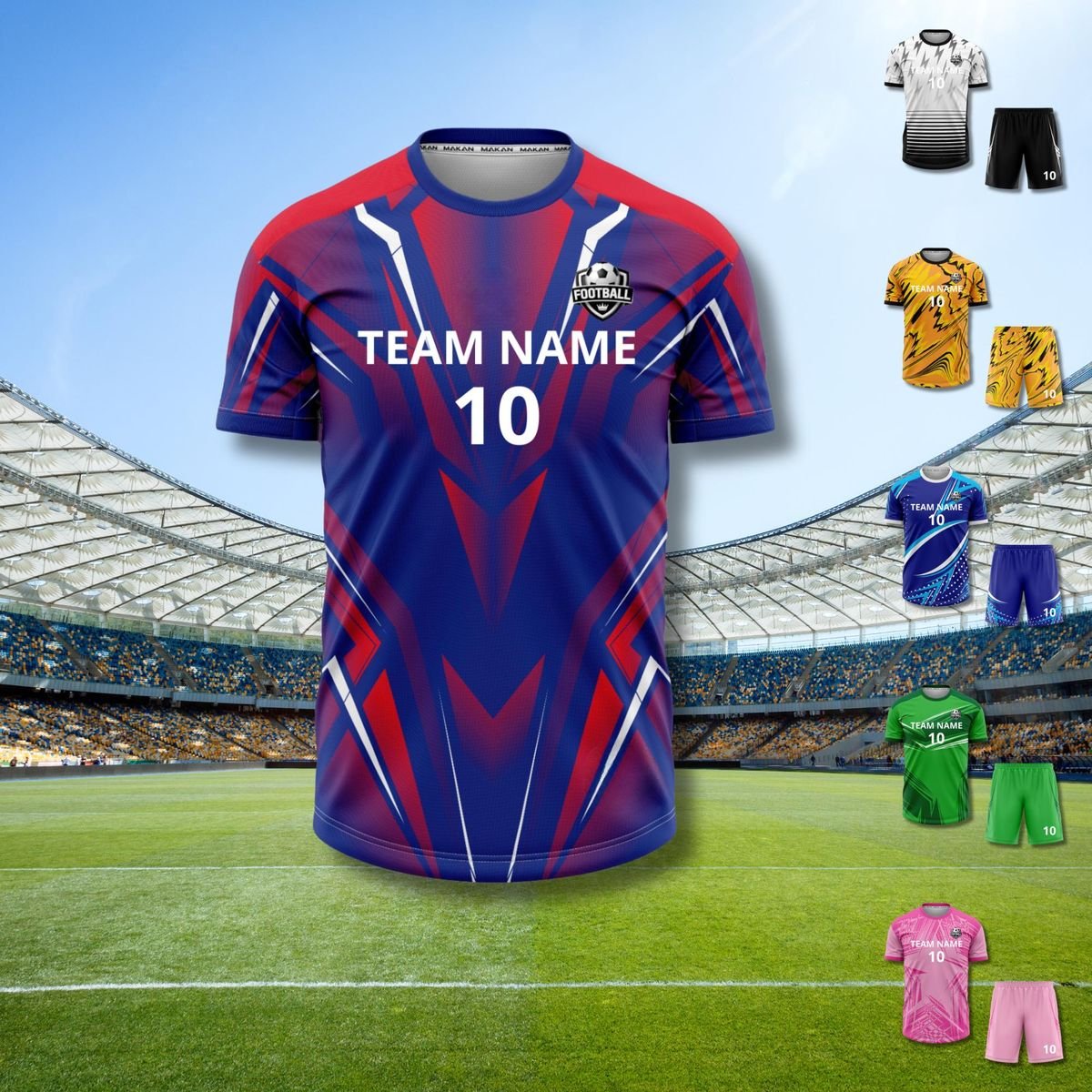 Adult Club Football Kits UK – Senior & Men's Team Kits