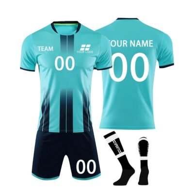 Youth Football Kits | Breathable Kids’ Soccer Jerseys with Shorts & Socks Set